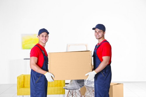 Team member receiving staff training in a storage facility