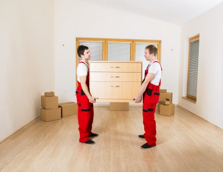 Household items packed neatly in a Whetstone self storage unit